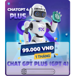 Tài khoản chat GPT Plus (GPT4) giá rẻ từ 99k