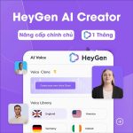Tài khoản Heygen Creator: Công cụ video triệu view bằng AI