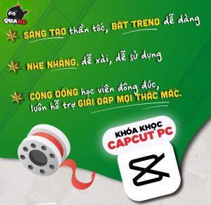 Khóa Học CAPCUT Cực Đỉnh Cùng Quạ HD 2024
