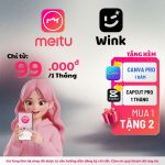 Mua Gói Meitu SVip và Wink Ưu Đãi Chỉ Từ 199k