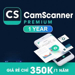 Nâng Cấp CamScanner Premium – Chính Chủ Giá Rẻ Chỉ 350.000 VNĐ/Năm 