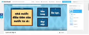 Nâng cấp Wordwall chính chủ giá rẻ