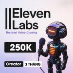 Tài Khoản Elevenlabs Creator Giá Rẻ – Nâng Cấp Chính Chủ